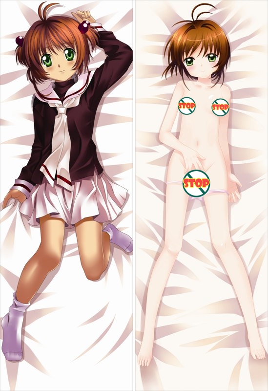 Cardcaptor Sakura Sakura Kinomoto Anime Dakimakura Japanese Pillow Cover
