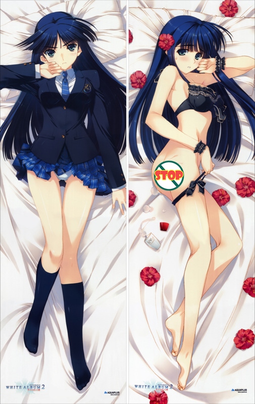 White Album 2 Kazusa Touma Anime Dakimakura Japanese Pillow Cover