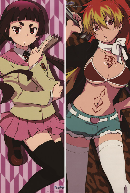 Blue Exorcist Izumo Kamiki + Shura Kirigakure Anime Dakimakura Body Pillow Cover