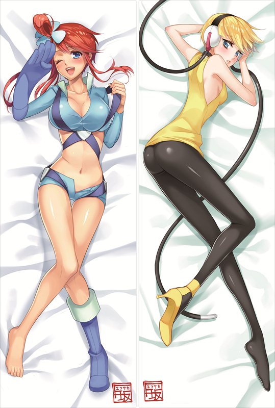 Pokemon Pocket Monster Anime Dakimakura Japanese Pillow Cover