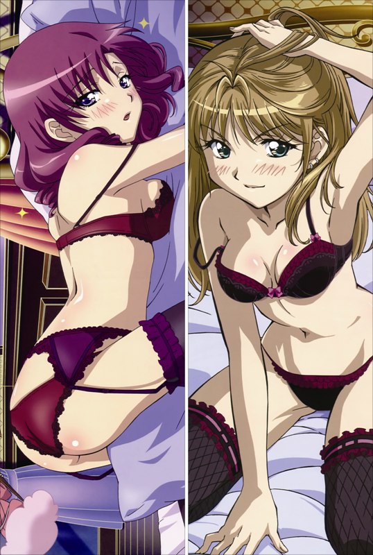 B Gata H Kei Yamada + Kyouka Kanejou Anime Dakimakura Body Pillow Cover