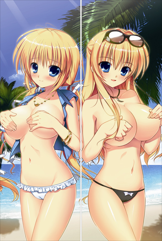 MIDSUMMER SNOW NIGHT Koromo Kazamatsuri + Mana Kazamatsuri Anime Dakimakura Japanese Pillow Cover