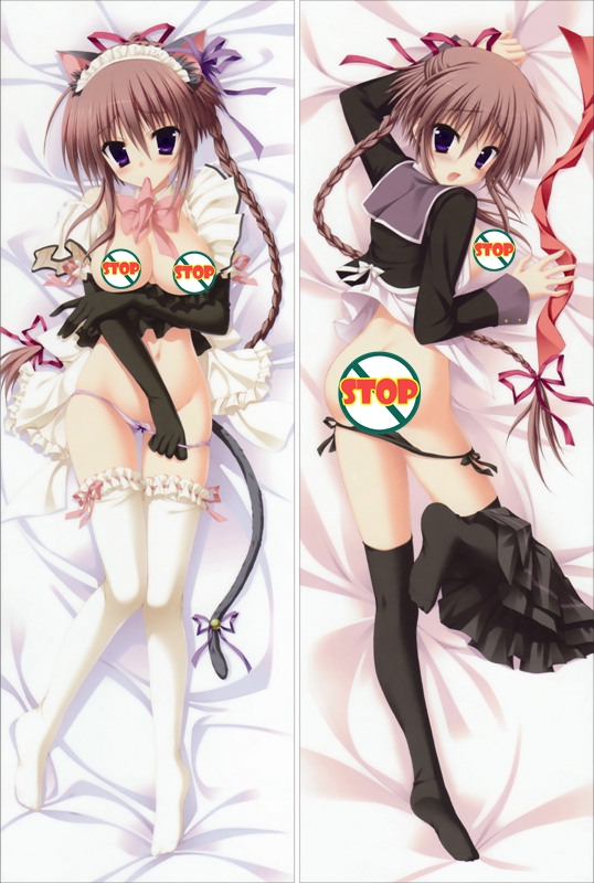 White Graduation Aya Kozakai Anime Dakimakura Japanese Pillow Cover