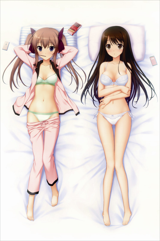 Angels in School Uniform Ayane Mochizuki + Shion Nanami Anime Dakimakura Japanese Pillow Cover