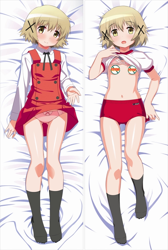Hidamari Sketch Yuno Anime Dakimakura Japanese Pillow Cover