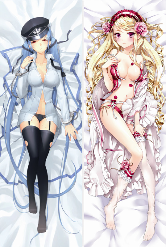 Sword Girls Cinia Pacifica + Luthica Preventer Anime Dakimakura Japanese Pillow Cover