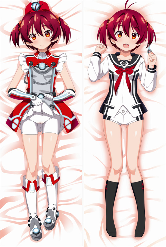 Vividred Operation Akane Isshiki Anime Dakimakura Japanese Pillow Cover