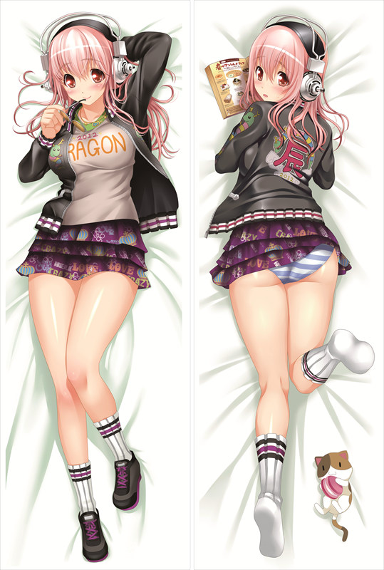 Super Sonico Anime Dakimakura Body Pillow Cover