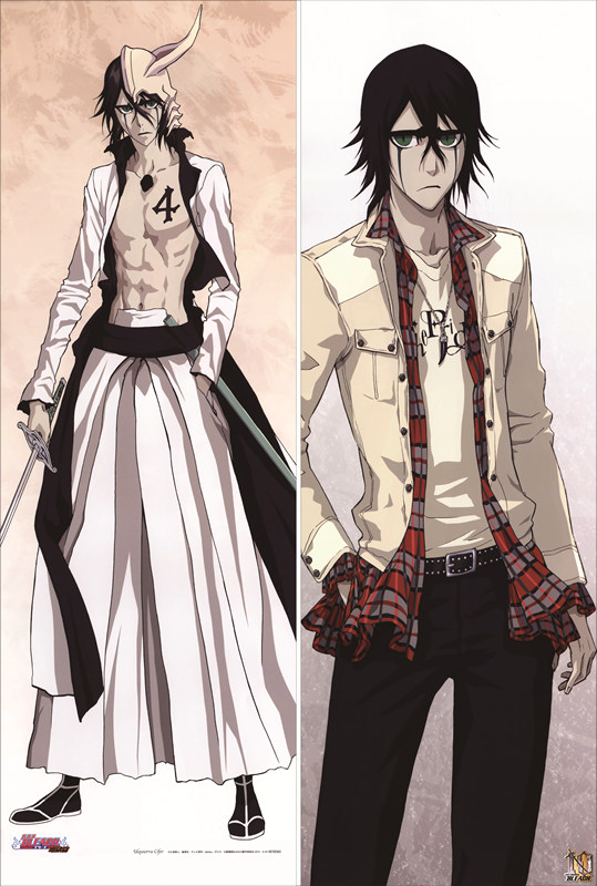 Bleach Ulquiorra Schiffer Anime Dakimakura Pillow Cover