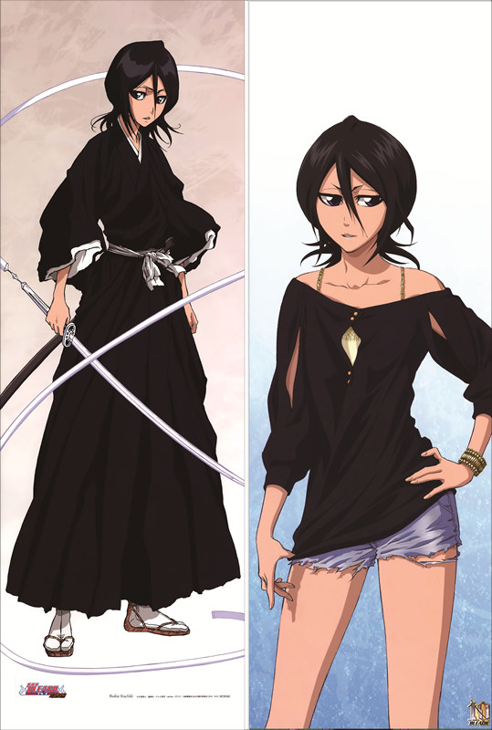 Bleach Rukia Kuchiki Anime Dakimakura Body Pillow Cover