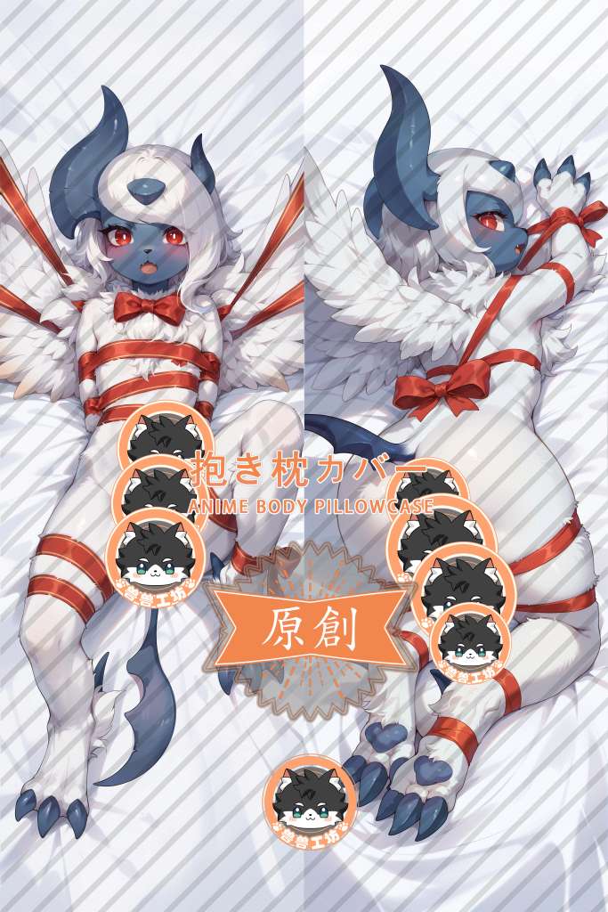 Pokémon Absol Anime Dakimakura Body Pillow Cover