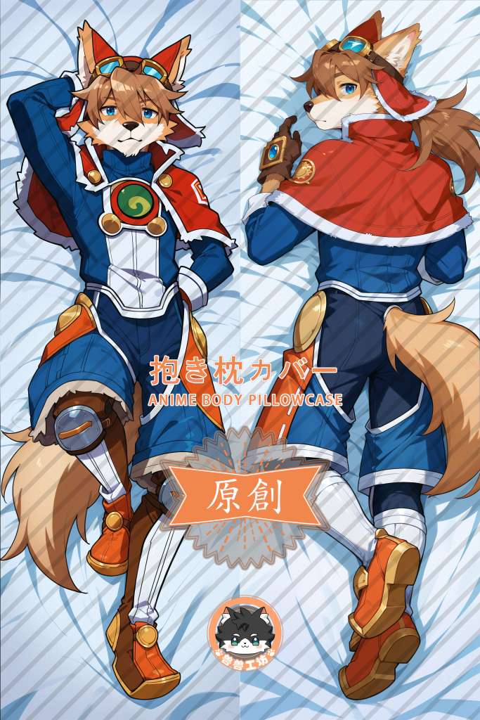 Solatorobo: Red the Hunter Red·Savarin Anime Dakimakura Body Pillow Cover