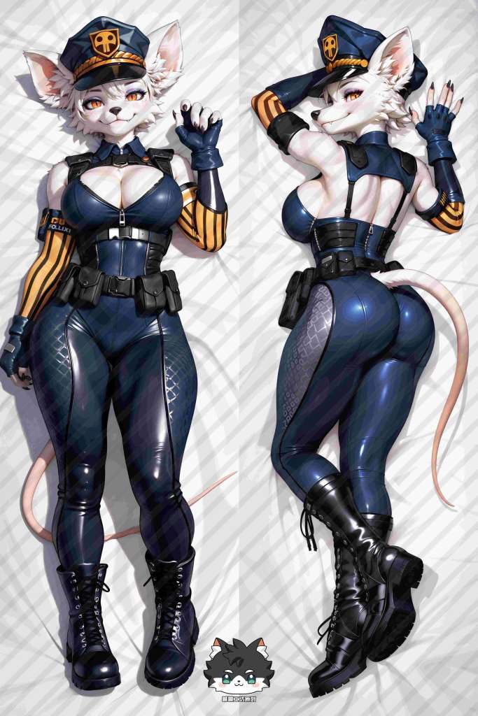 Zootopia Flint Chief Bogo Furry Anime Dakimakura Body Pillow Cover