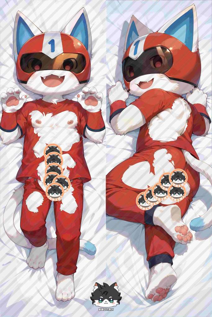 Animal Crossing Kid Cat Anime Dakimakura Body Pillow Cover