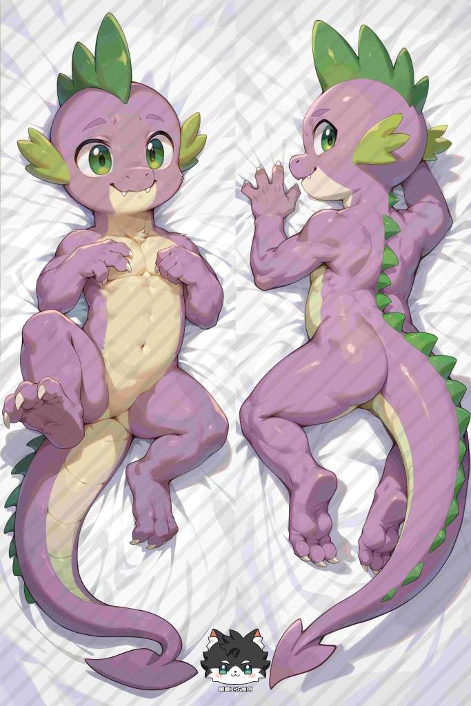 My Little Pony: Friendship Is Magic Spike Anime Dakimakura Body Pillow Cover