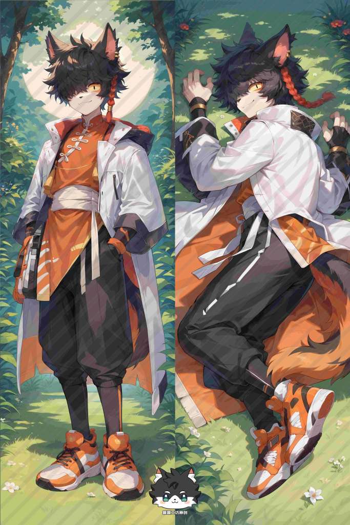 Arknights AAK Furry Anime Dakimakura Body Pillow Cover