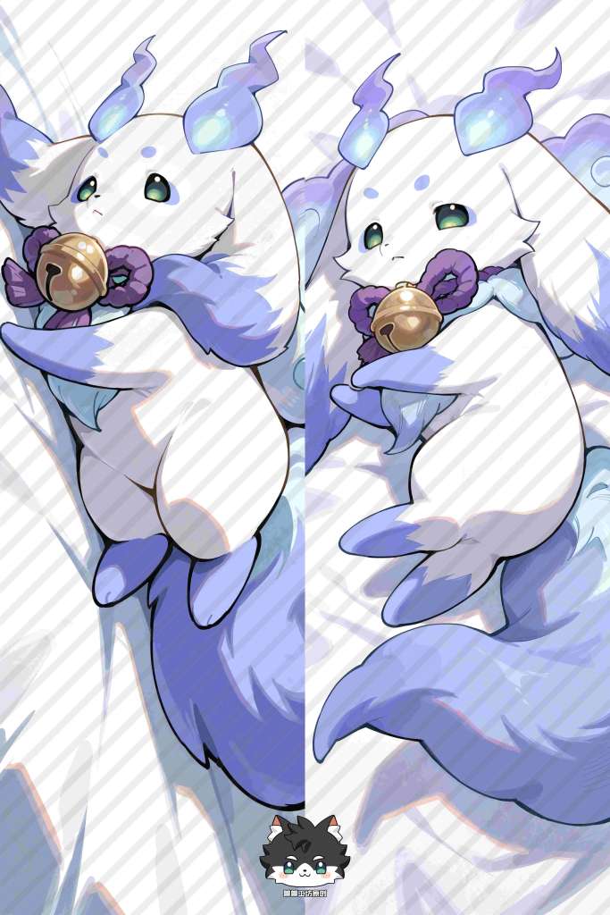 Lunlun Furry Anime Dakimakura Body Pillow Cover