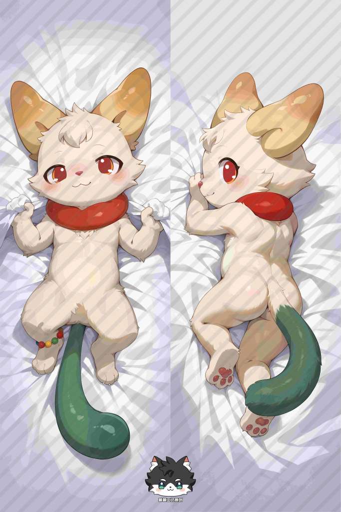 Jewelpet Gumimin Furry Anime Dakimakura Body Pillow Cover