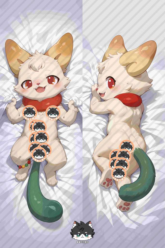 Jewelpet Gumimin Furry Anime Dakimakura Body Pillow Cover