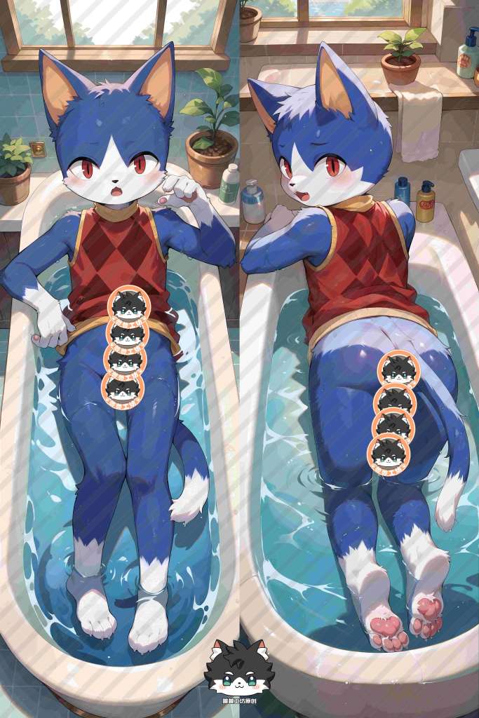Animal Crossing Moe Furry Anime Dakimakura Body Pillow Cover