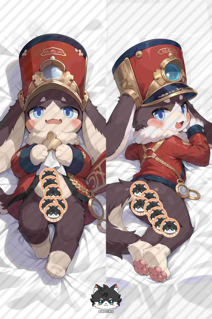 Honkai: Star Rail Pom-Pom Furry Anime Dakimakura Body Pillow Cover