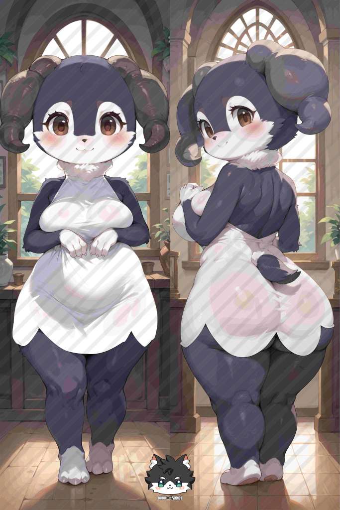 Pokémon Indeedee Furry Anime Dakimakura Body Pillow Cover