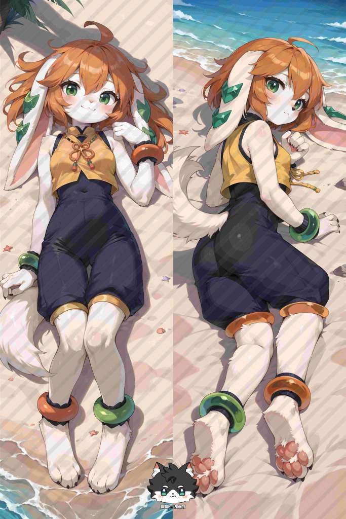 Freedom Planet Milla Furry Anime Dakimakura Body Pillow Cover