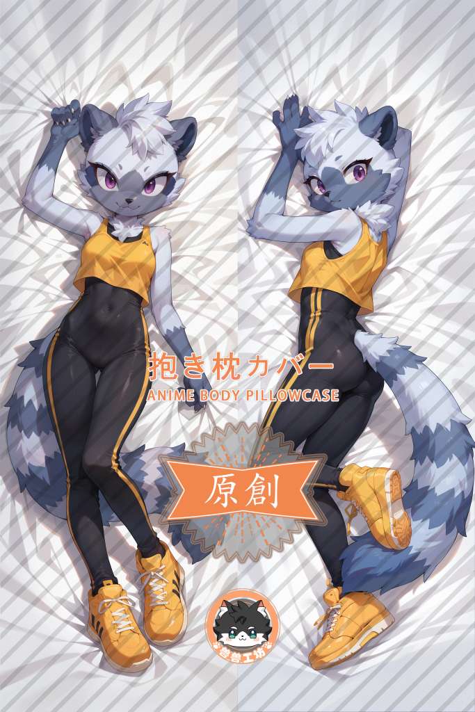 Sonic the Hedgehog Tangle the Lemur Furry Anime Dakimakura Body Pillow Cover