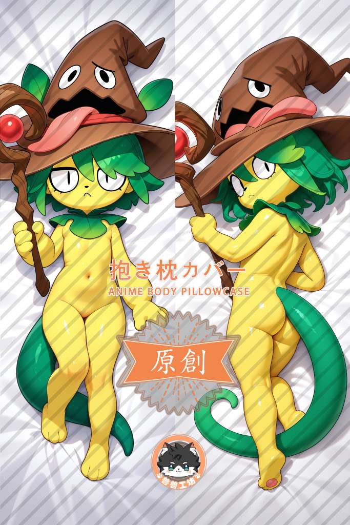 Roco Kingdom Magic Grass Witch Spirit Anime Dakimakura Body Pillow Cover