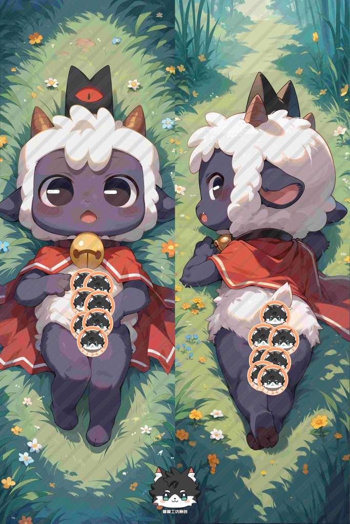 Cult of the Lamb Lambert Anime Dakimakura Body Pillow Cover