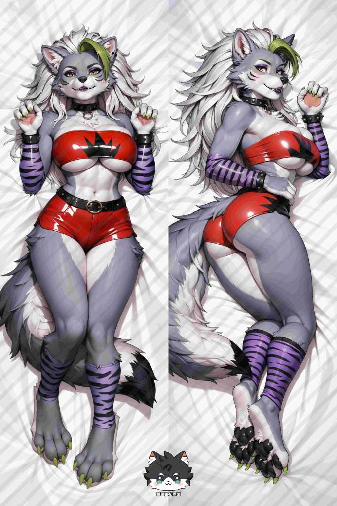Five Nights at Freddy's Roxanne Wolf Anime Dakimakura Body Pillow Cover