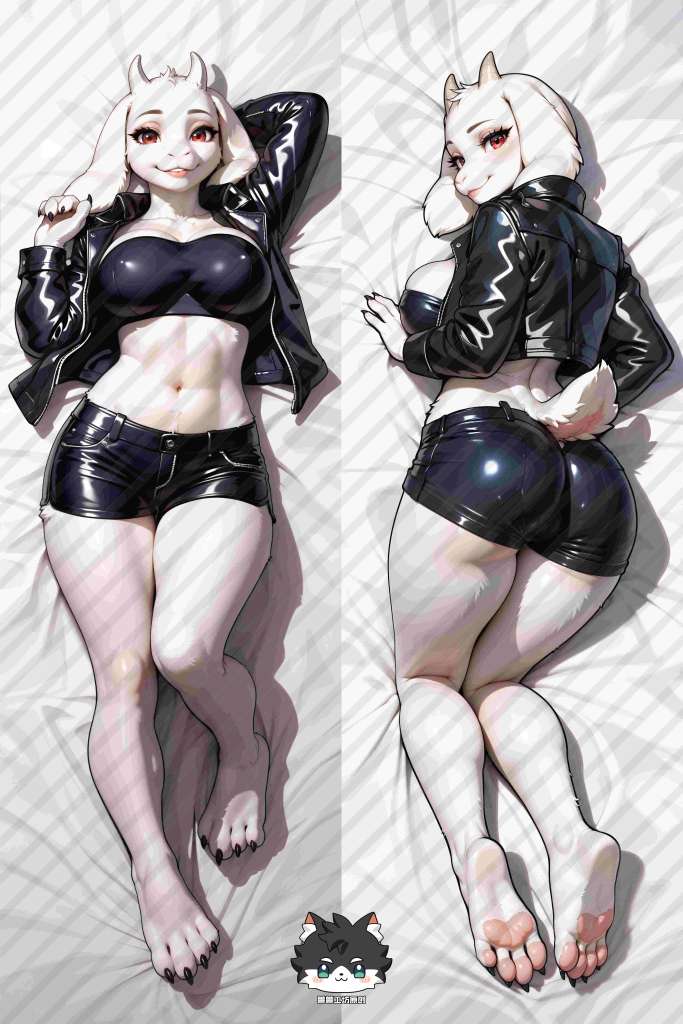 Undertale Toriel Anime Dakimakura Body Pillow Cover