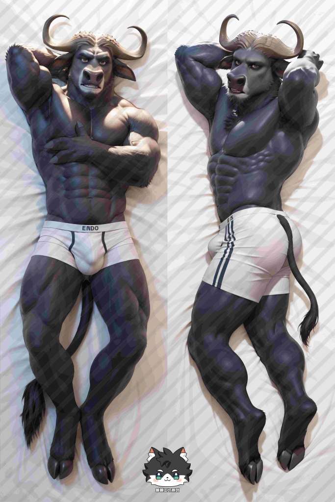 Zootopia Chief Bogo Anime Dakimakura Body Pillow Cover