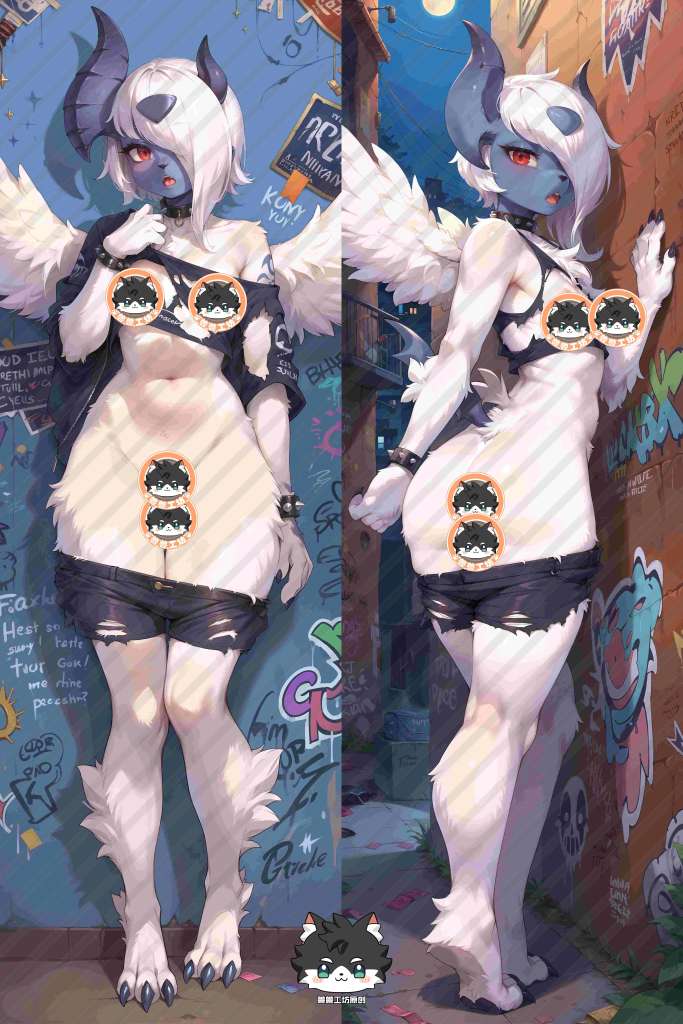 Pokemon Pocket Monster Absol Anime Dakimakura Body Pillow Cover