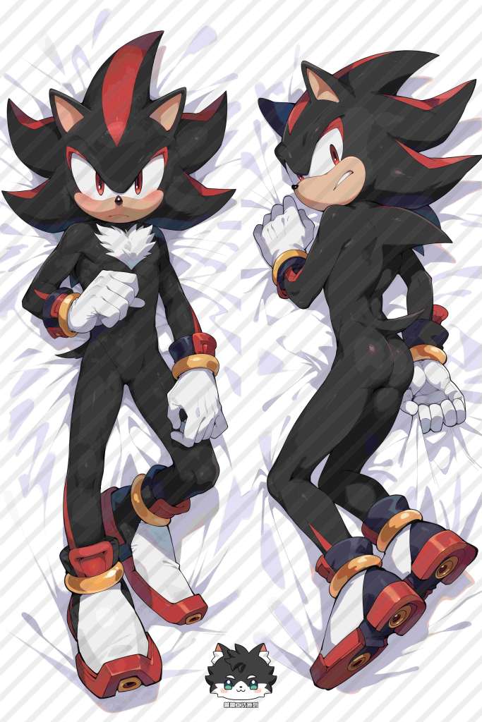 Shadow the Hedgehog Shadow the Hedgehog Anime Dakimakura Body Pillow Cover