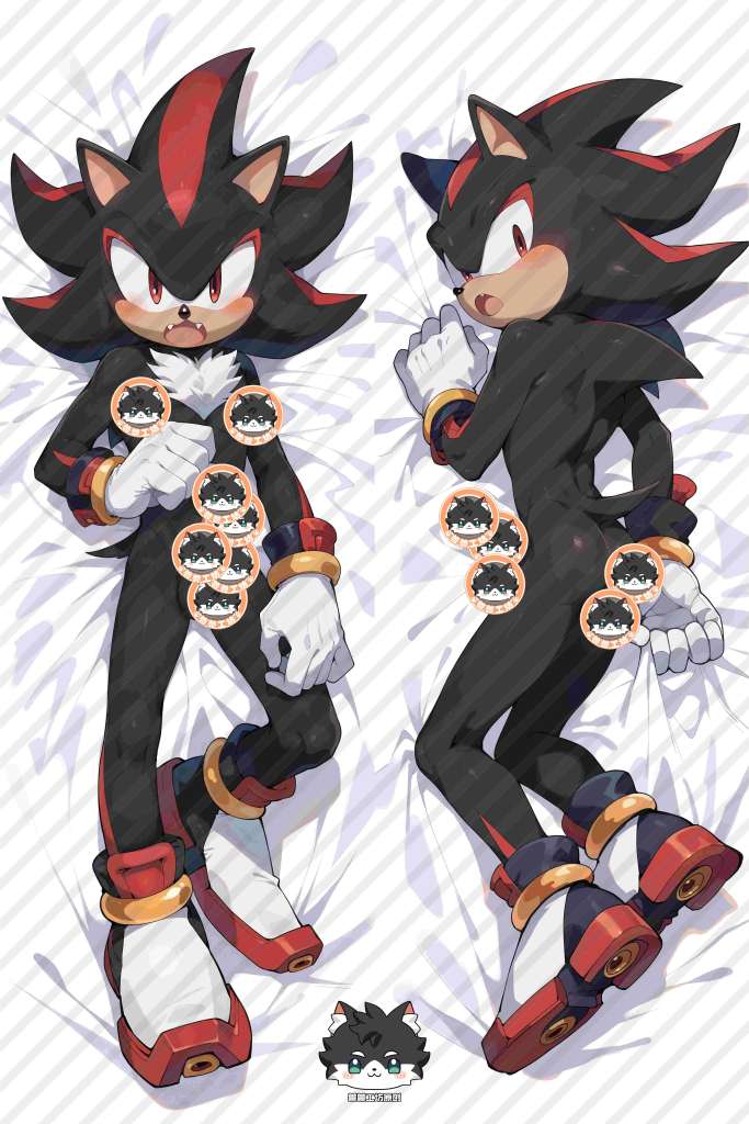 Shadow the Hedgehog Shadow the Hedgehog Anime Dakimakura Body Pillow Cover