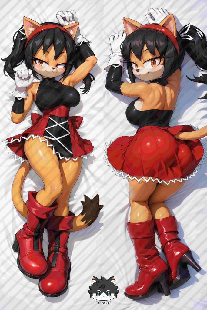 Sonic the Hedgehog Honey the Cat Anime Dakimakura Body Pillow Cover