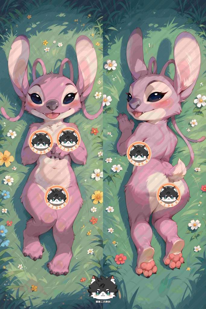 Lilo & Stitch Angel Anime Dakimakura Body Pillow Cover