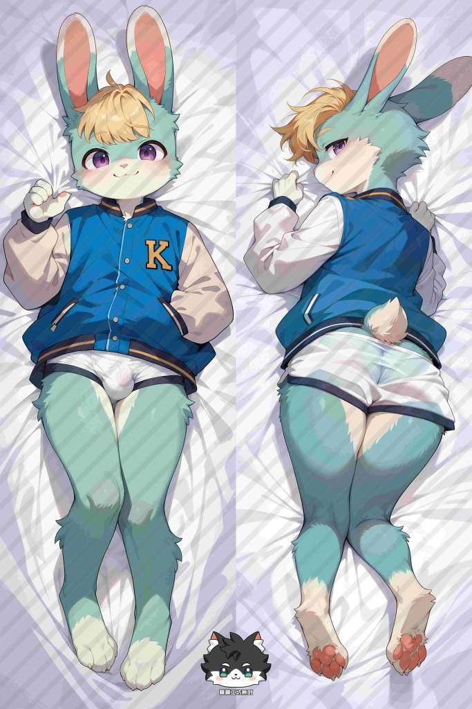 Animal Crossing Mint Anime Dakimakura Body Pillow Cover