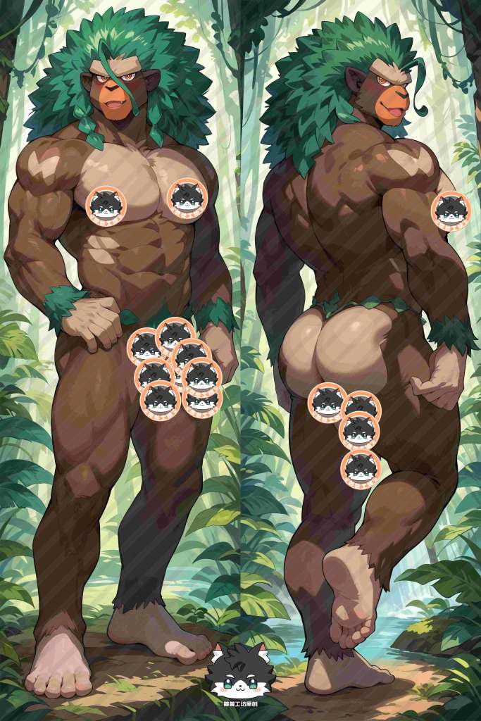 Pokemon Pocket Monster Rillaboom Anime Dakimakura Body Pillow Cover