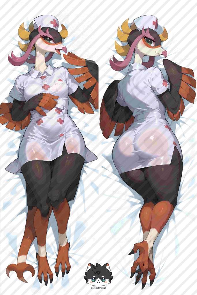 Pokemon Pocket Monster Unfezant Anime Dakimakura Body Pillow Cover