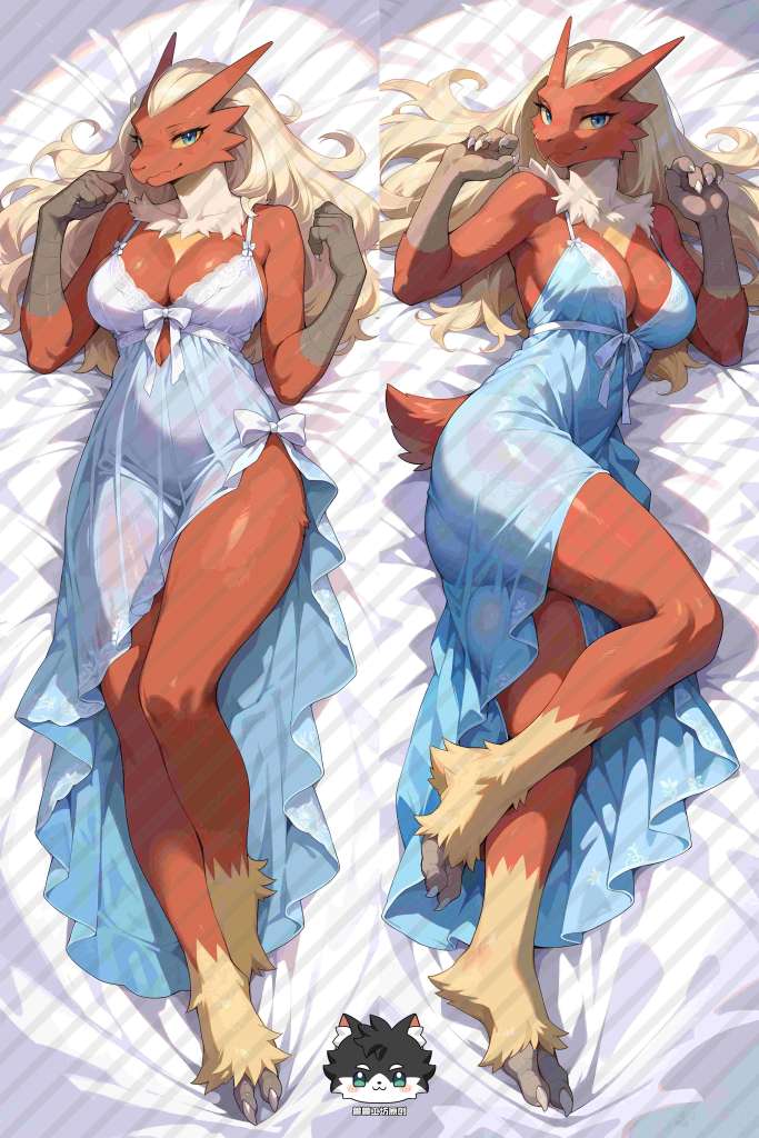Pokemon Pocket Monster Blaziken Anime Dakimakura Body Pillow Cover