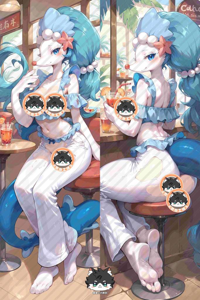 Pokemon Pocket Monster Popplio Anime Dakimakura Body Pillow Cover