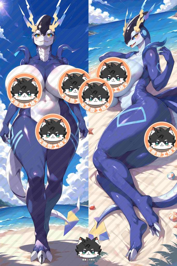 Pokemon Pocket Monster Miraidon Anime Dakimakura Body Pillow Cover