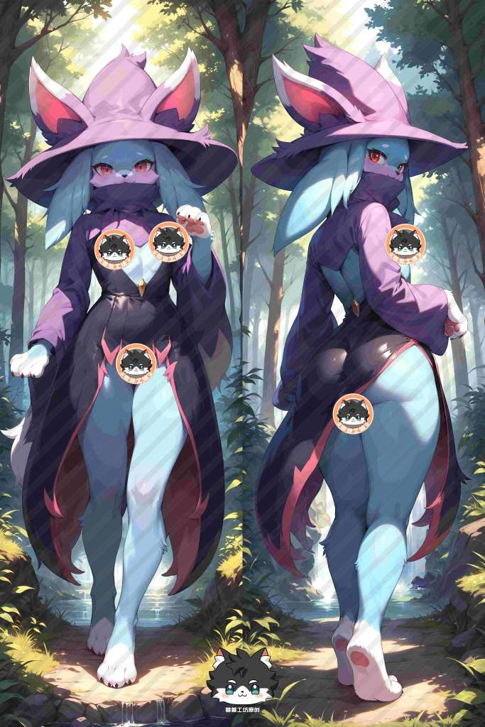 Palworld Katress Anime Dakimakura Body Pillow Cover
