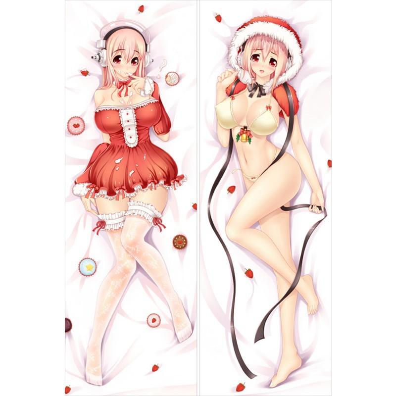 Super Sonico Anime Dakimakura Pillow Cover