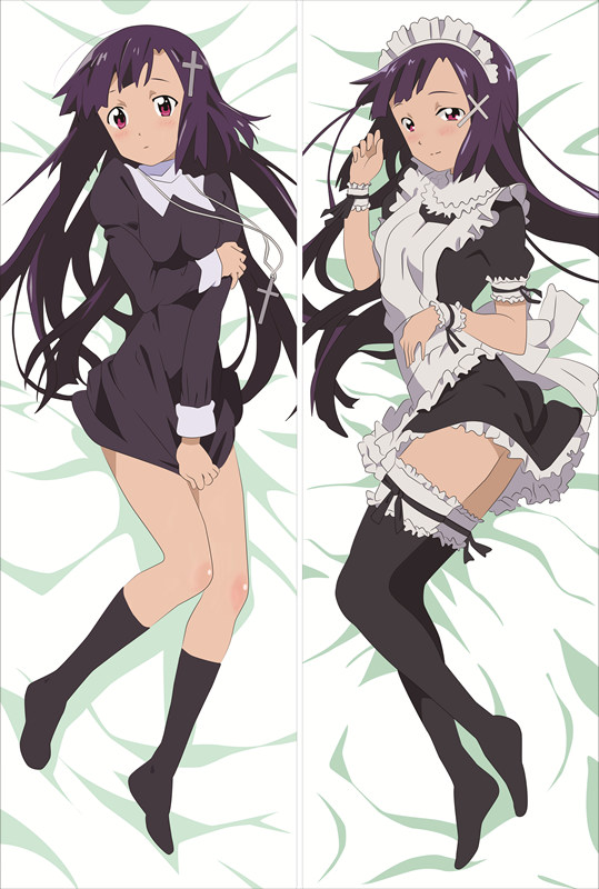Kannagi Crazy Shrine Maidens Zange Anime Dakimakura Body Pillow Cover