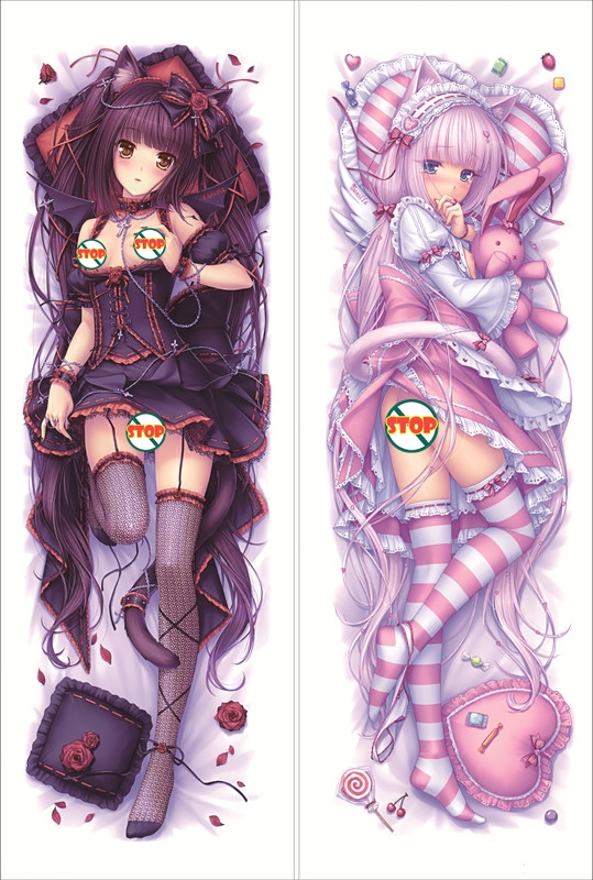 Nekopara Vanilla Artist Sayori Anime Dakimakura Body Pillow Cover