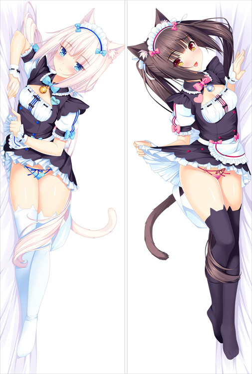 Nekopara Vanilla Artist Sayori Anime Dakimakura Body Pillow Cover