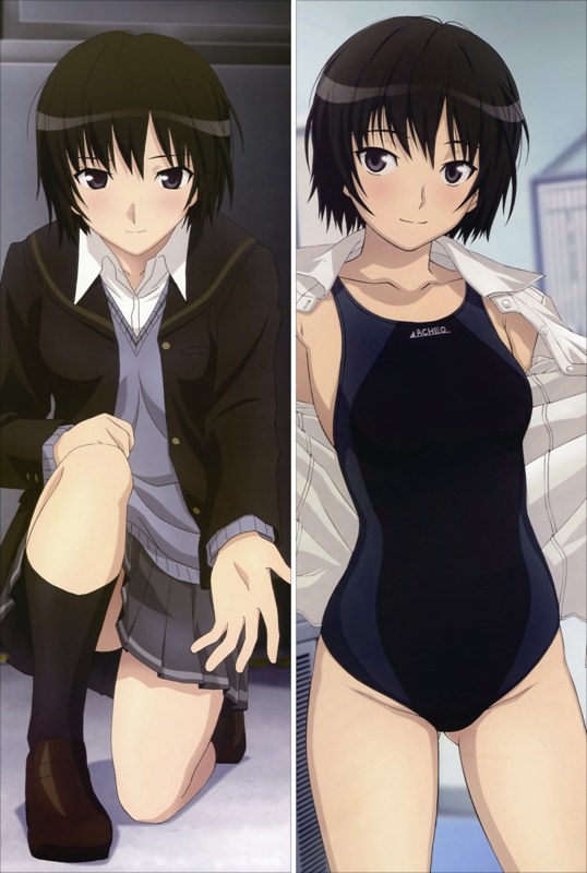 Amagami Nanasaki Ai Anime Dakimakura Body Pillow Cover